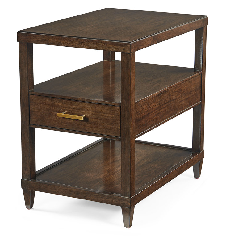 WoodbridgeFurniture Solid Wood End Table with Storage Wayfair